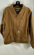 Carhartt OJ2524-W Rugged Flex Relaxed Fit Mesh Lined Bomber Jacket Kids XL 16-18
