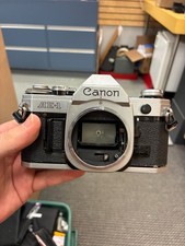 Canon AE-1 35mm Film SLR Body Only, Good Condition- For Parts or Repair