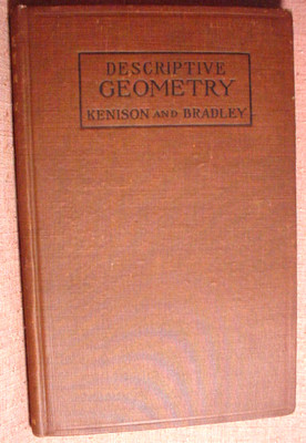 Descriptive Geometry Part II Hardbound Book By Charles Adams - Geo H Ellis 1916