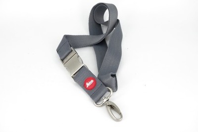 LEICA Schlüsselband Lanyard Cordon  Style ''GREY''  ART 96 606 * Fotofachhändler *