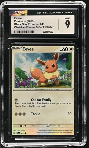Eevee graded CGC 9 for sale on eBay