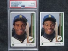 1989 Upper Deck Ken Griffey Jr #1 Star Rookie PSA 6 & Ungraded