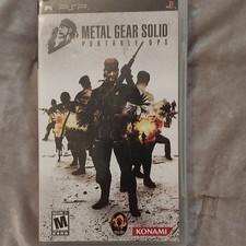 Konami Metal Gear Solid: Portable Ops (Sony PSP, 2006) Manual Included M