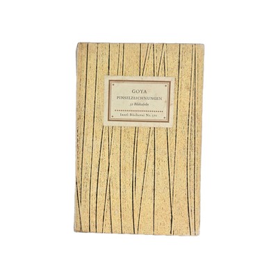 Francisco Goya Pinselzeichnungen 1953 HC Brush Drawings Art Book Germany