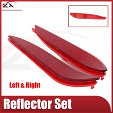 For 2011-2013 Hyundai Elantra Bumper Reflector Set Rear Driver Passenger Side For 2011-2013 Hyundai Elantra Bumper Reflector Set Rear Driver Passenger Side