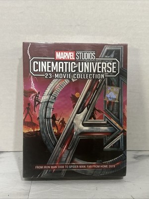 Marvel Studios Cinematic Universe 23 Movie Collection Blu-ray 8 Disc set
