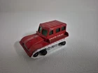 Matchbox Vintage Snow Trac No. 35 Red Lesney England