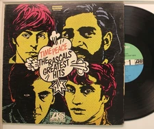 The Rascals Lp Time Peace The Rascals Greatest Hits On Atlantic - Vg+ To Vg++/