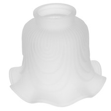  White Ceiling Light Shade Small Lamp Shades Glass Replacement Flower