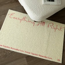 Retro Entrance Door Silk Circle Mat 40*60CM-silk Circle 8mm Sketch