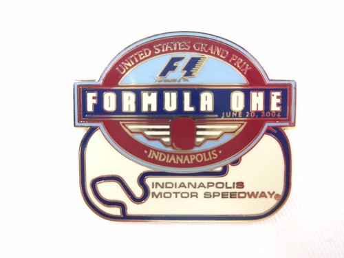 2004 Formula-1 Indianapolis United States Grand Prix Track Event Pin Indy F-1 - Picture 1 of 8
