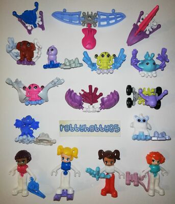 Complete Set Infinimix Ice Planet (Girls) + 16 Paper Kinder Joy Ucraina 2019