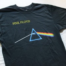 VTG 90s Pink Floyd Band Tee 1996 Dark Side Of The Moon Merch Prism T Shirt L