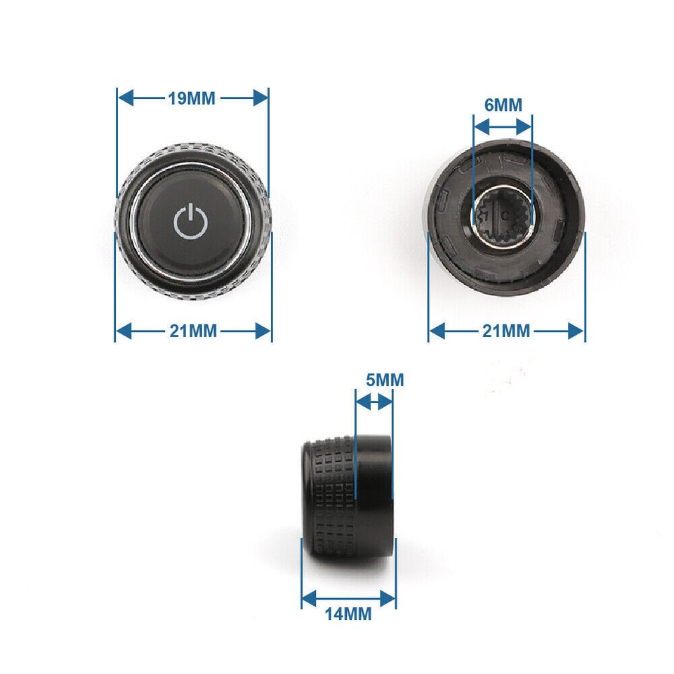 Bouton Autoradio Droit Pour VW - Compatible RCD360, RCD440, RCD410, 280