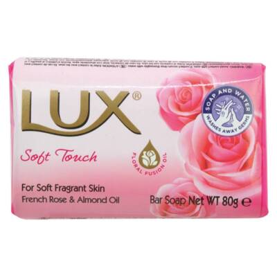 LUX  Seife Stückseife Handseife Soft Touch Französische Rose 80 g #DA0046