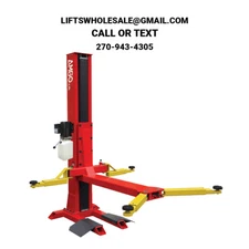 New AMGO SL-7 7,000 lb Single Post Lift