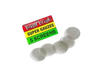 Basil Bush Pipe Screens Brass & Steel 10mm to 25mm 10, 20 or 50 Pack Genuine UK