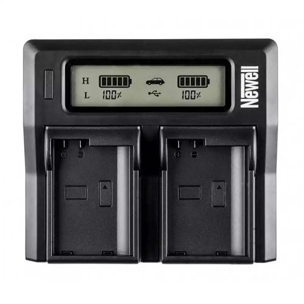Newell DC-LCD Dual Charger For Sony NP-FZ100 Batteries