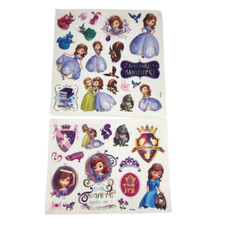 Disney Princess Sofia the First 2 Sheets of Temporary Tattoos