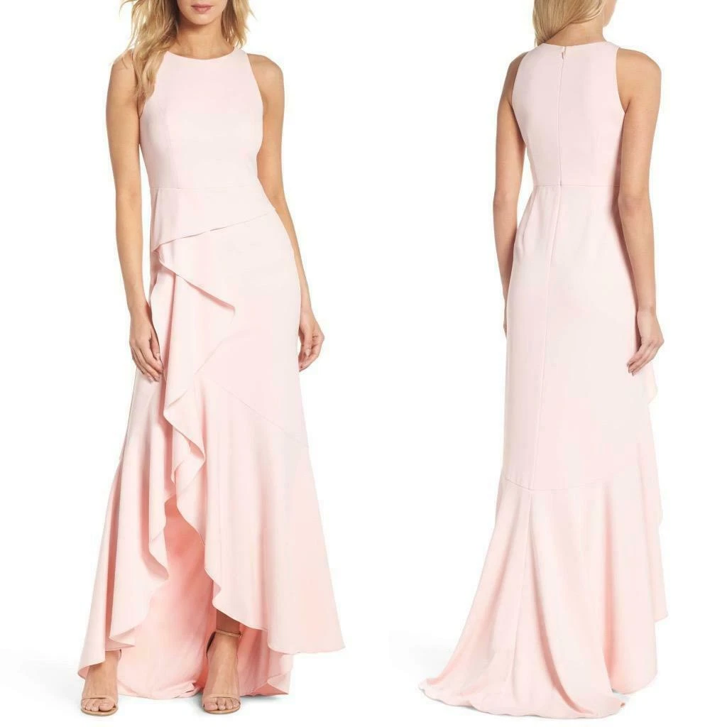 Adrianna papell cascade ruffle evening cheap dress