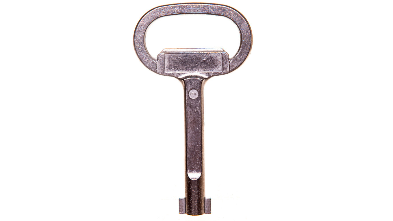Spare key for two-bit lock 3mm NWS-SL/DLB/3 255317 /T2UK