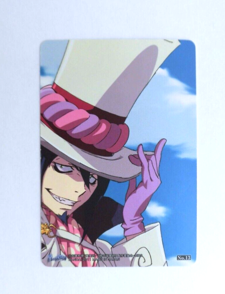 Blue Exorcist card Moriyama Shiemi Mephisto Pheles Ao no Exorcist