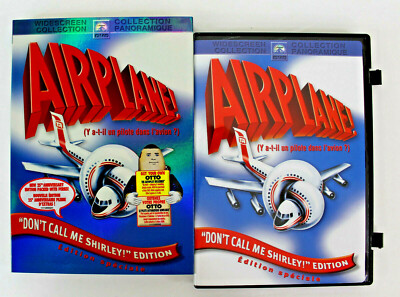AIRPLANE : DONT CALL BE SHIRLEY! EDITION DVD 1980 COMEDY BILINGUAL VERSION EUC