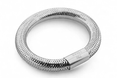 elastischer Ring aus 18kt 750/1000 Weißgold für alle Finger geeignet