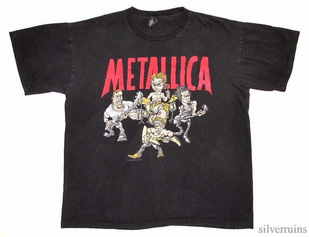 Metallica Vintage T Shirt 1996 Load Tour Dates 90
