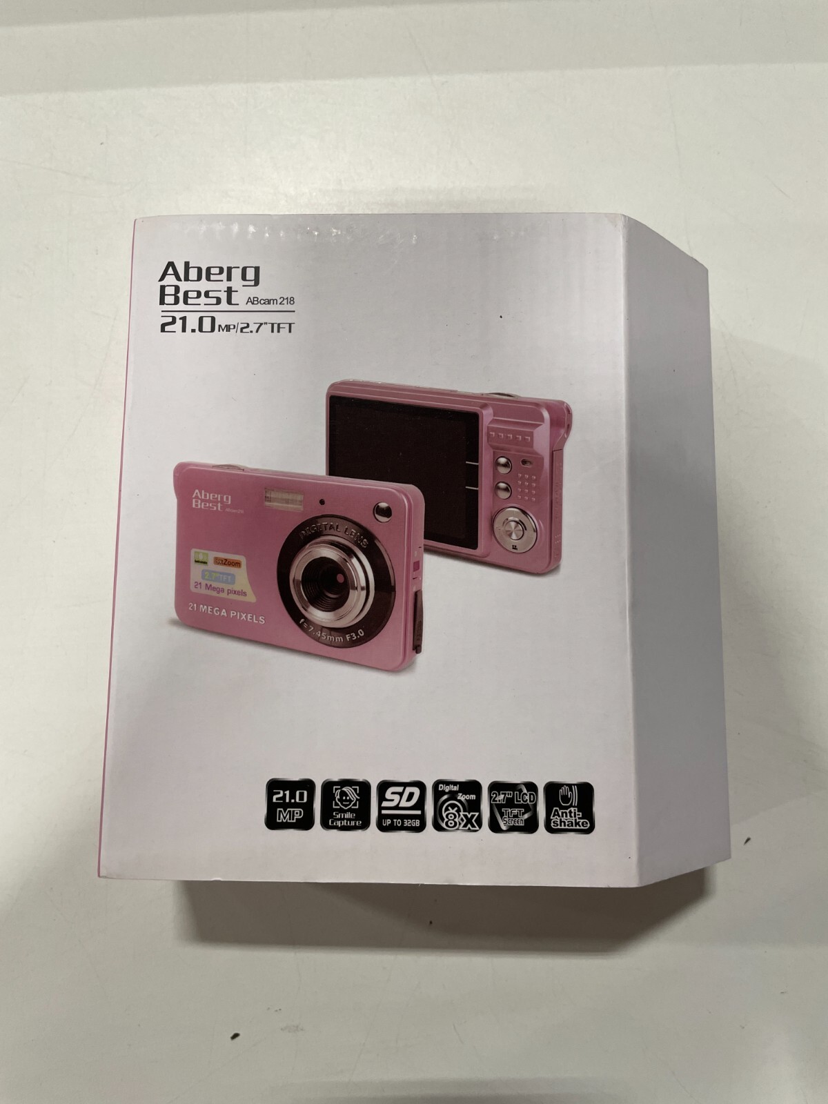 Aberg Best ABcam 218 Digital Camera 21MP 8x Digital Zoom