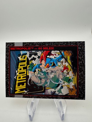 The Death of Superman Doomsday Trading Card YOU PICK DC Comic 1992 Fleer Skybox - Picture 117 of 206