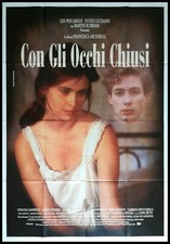 CON GLI OCCHI CHIUSI Manifesto 4F Poster Originale Cinema SCORSESE CAPRIOGLIO