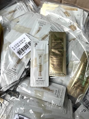 The History of Whoo ANTI-WRINKLE UV Protective Cream 1ml x 100 Pcs SPF 50