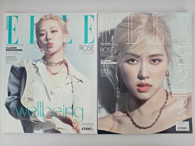 ELLE Thailand Magazine 2021 July BlackPink Rose COVER KPOP