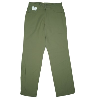 ALBERTO Tom Herren Wander Trekking leichte Sommer Hose Gr. 44 W30 L32 Olive NEU.