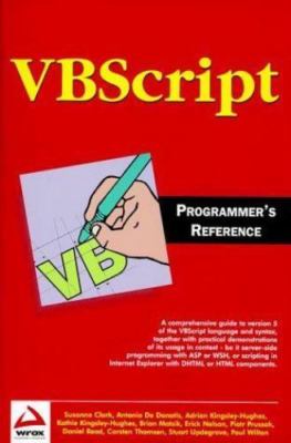 Vb Script Programmer's Reference- paperback, 9781861002716, Adrian Kingsley-Hugh