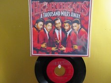 💥 ' THE HEARTBEATS ' HIT 45 + PICTURE  [ A THOUSAND MILES AWAY ]  1956 ! 💥