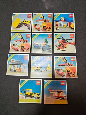 LEGO  Legoland building instructions bundle - 11 pieces