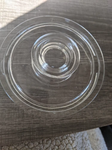 PYREX FLAMEWARE 9-CUP COFFEEPOT CLEAR GLASS LID 7759-C FITS 7759-B FREE USA SHIP