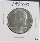 1964‑D Kennedy Half Dollar Lot  • 90% Silver • Nice Cir Condition