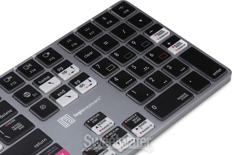 LogicKeyboard Titan Wireless Backlit Keyboard for Adobe Photoshop CC/Lightroom