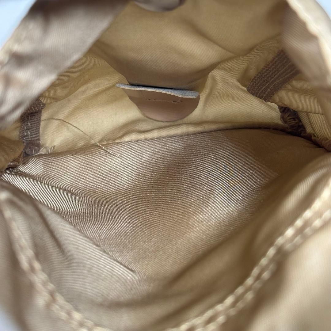 Prada Mini Backpack Tesuto Nylon Drawstring Trian… - image 13