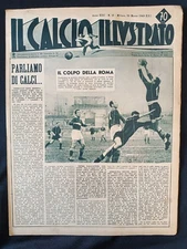 magazine IL SOCCER ILLUSTRATO year 1943 number 13 Rome - Ambrosiana
