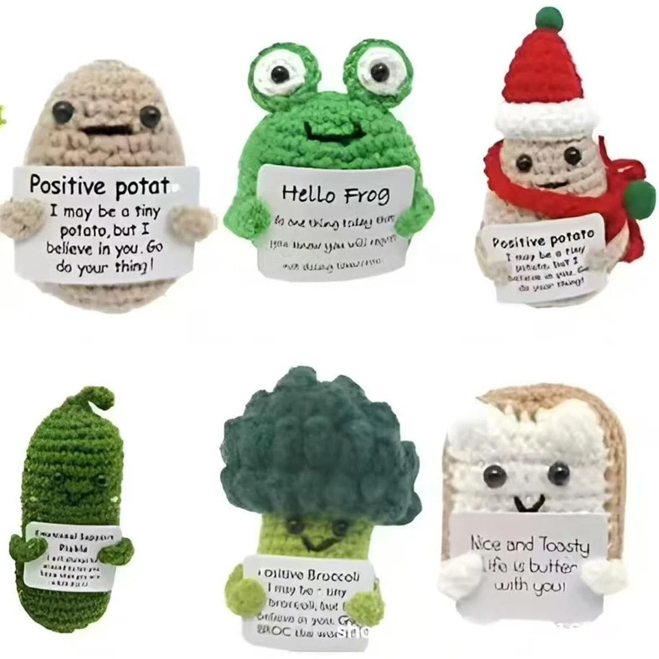 2025 Emotional Support Advent Calendar,Crochet 24 Days Christmas Advent Calendar - Image 4 of 4