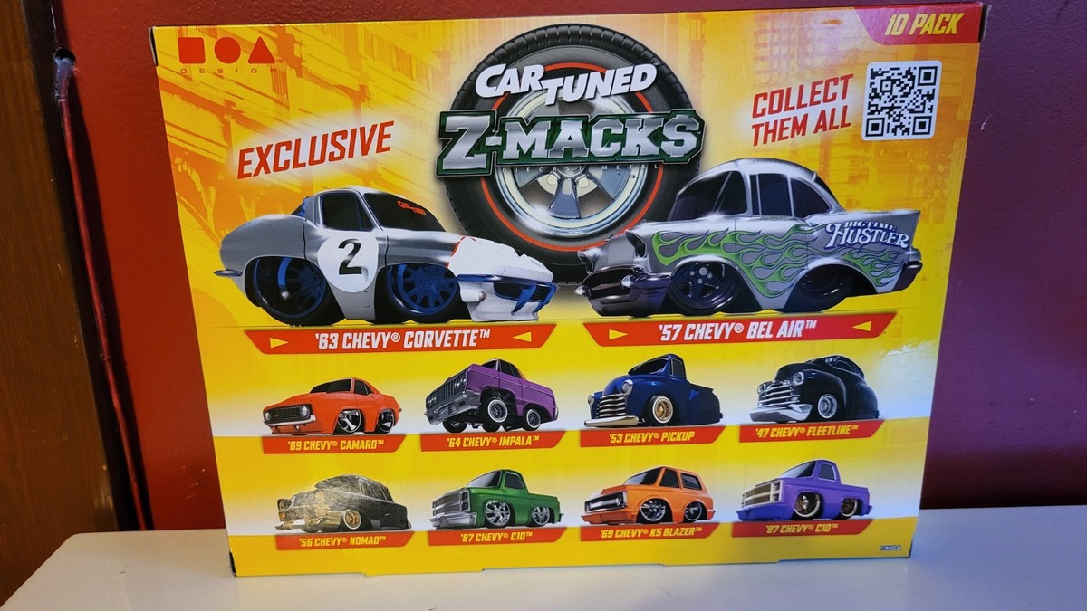 Car Tuned Z-Mack's Exclusive 🔥🔥🔥10 Pack, 2 With Purple Wheels