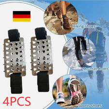 2x rutschfeste Schuhspikes für Winterwanderu...