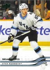 2025/26 Upper Deck Series 2 Holiday Green Sean Durzi Utah Mammoth