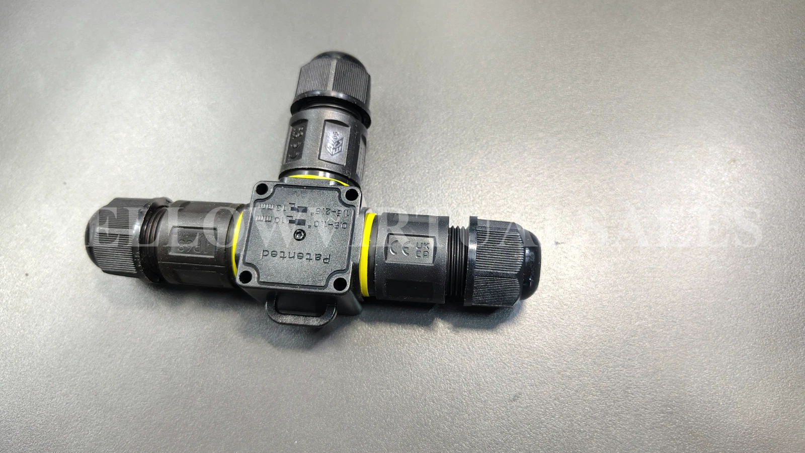 3-Way 3-PIN Waterproof Cable Connector