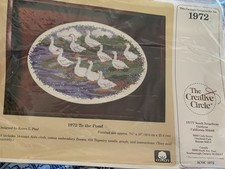 Creative Circle TO THE POND Counted Cross Stitch Kit 1972