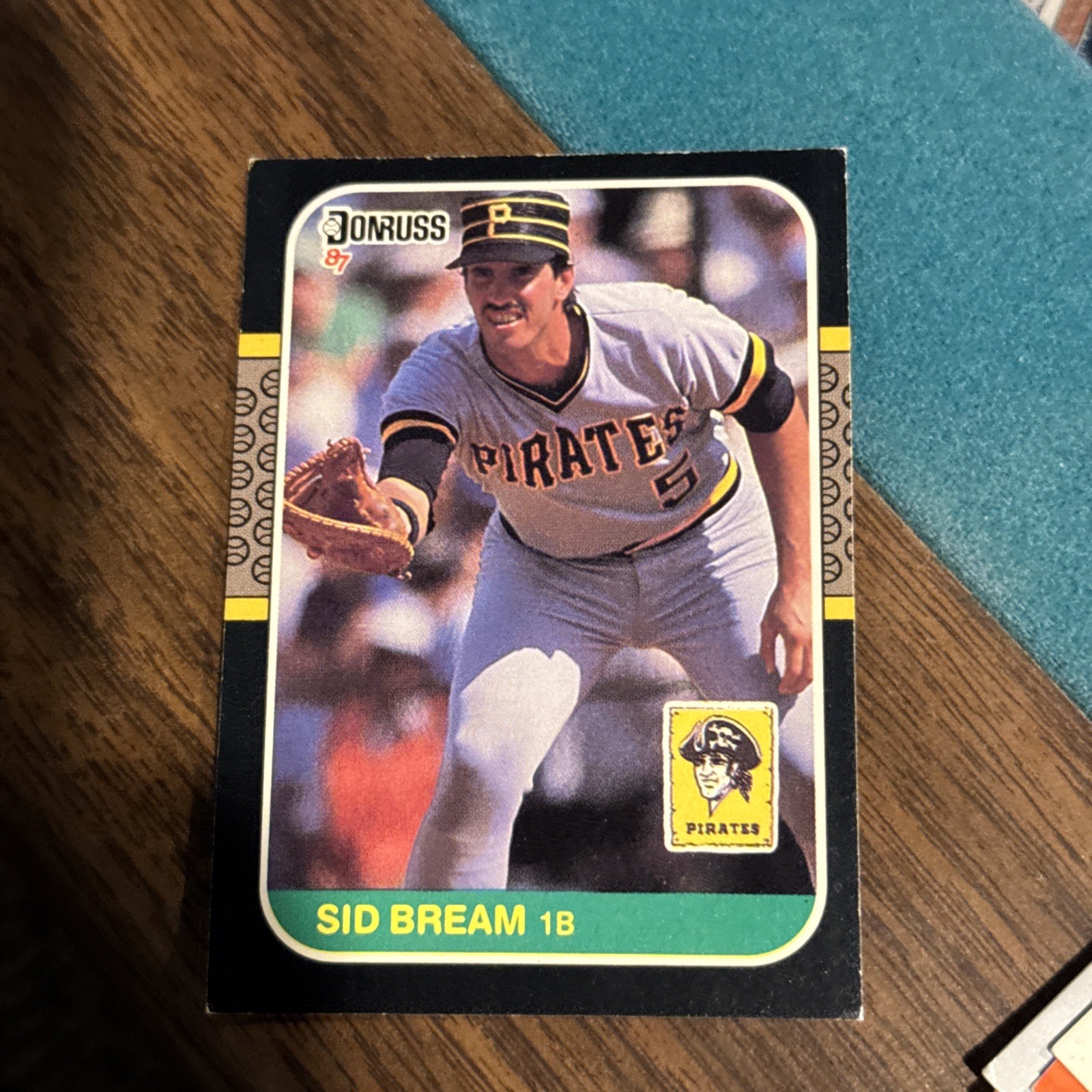 1987 Donruss - Sid Bream #79 Pittsburgh Pirates